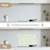 Zee - Ster - Strepen - Blauw keuken achterwand spatscherm klein 900 -voor_na_NL