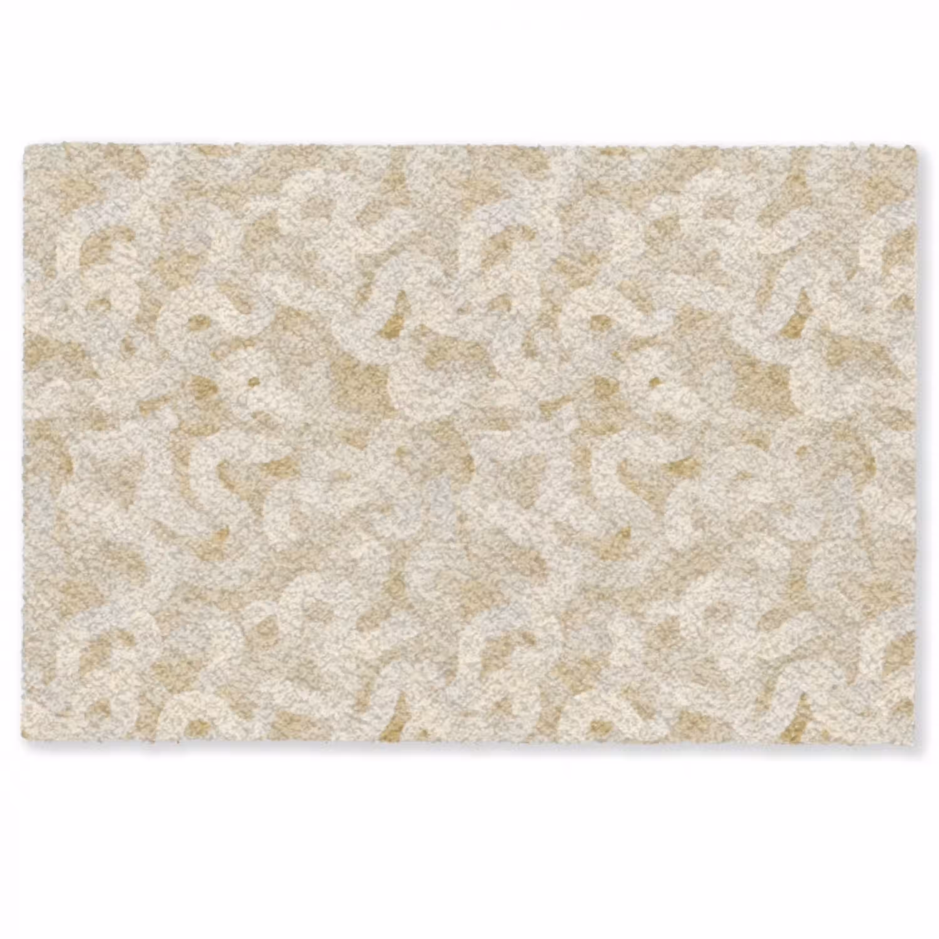 Abstract - Lijnen - Beige Deurmat klein 898 -zkaufland3d