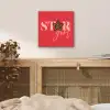 Star girl - Rood - Panter - Ster aluminium wit klein -sfeer3