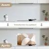 Ovale vormen - Transparant - Zachte overgang keuken achterwand spatscherm klein -voor_na_FR