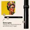 Frida Kahlo - Vrouw - Geel - Blauw - Bloemen Inductie beschermer vinyl 3mm middel -zzzzzzz-induclip_NL