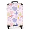 Summer memories - Tropisch schildpadpatroon NBS - Handbagage koffer - Kinderen Unisex middel -productfoto_recht