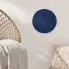 Krokodil - Leer - Blauw Wandcirkel plexiglas klein 852 -sfeer5