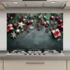 Kerstomlijsting - Hulst - Kleurrijk keuken achterwand spatscherm klein -3d_website