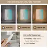 Kust - Zand - Blauw Light Box met kabel (Tafellamp) klein -USP_lichtkleurNL