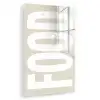 Food - Eten - Decoratie - Japandi plexiglas 5mm klein -zzzproduct_nieuw