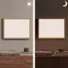Lijnen - Patroon - Symmetrisch Light Box met batterij (Wandlamp) middel 907 -sfeer3