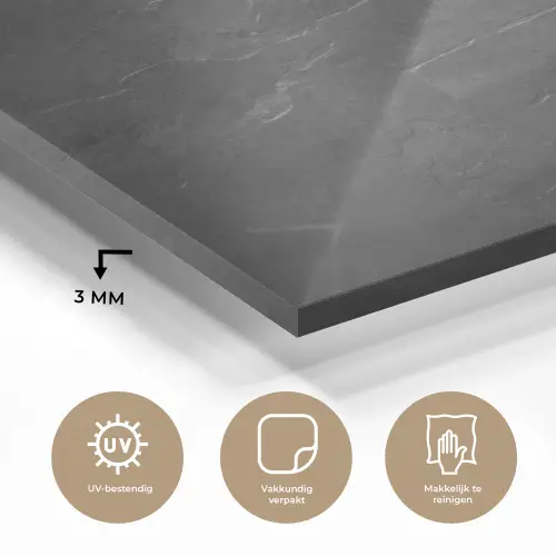 Structuur - Cement - Beton - Grijs - Vintage plexiglas 5mm klein -sfeer2