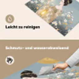 Aziatisch - Vrouw - Kimono Inductie beschemer met haakjes klein -ky-schoon-de