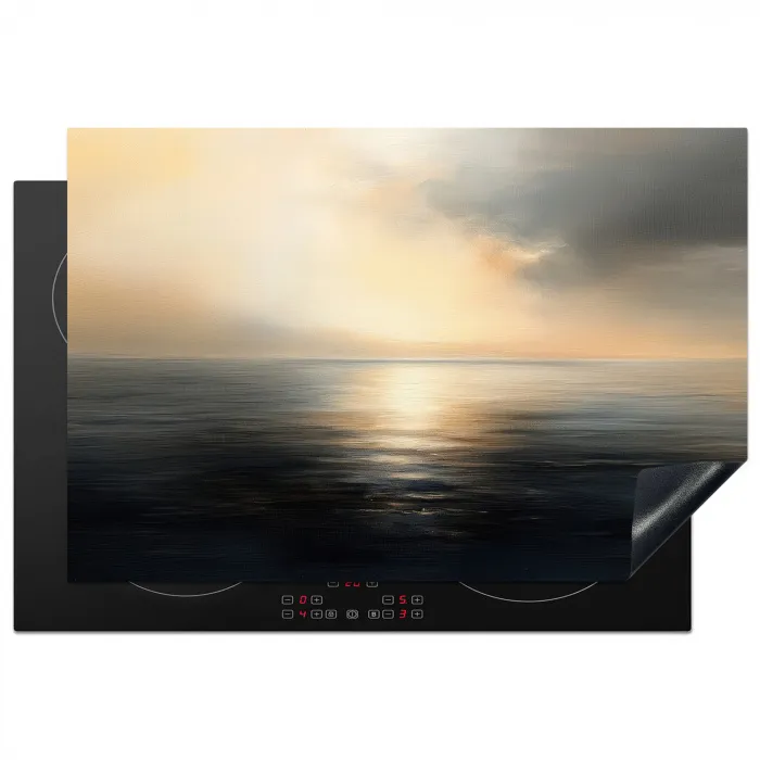 Zon - Horizon - Zee Inductie beschermer vinyl 3mm klein -3d