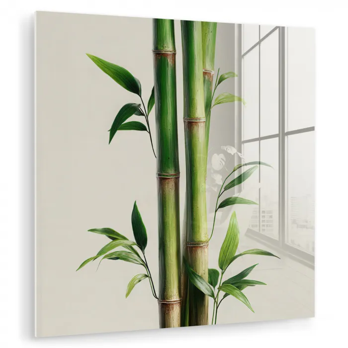 Bamboestengels - Sierlijk - Groen plexiglas 5mm klein -zzzproduct_nieuw