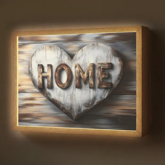 Home - Hart - Houtlook - Liefde Light Box met batterij (Wandlamp) middel -z3d_website
