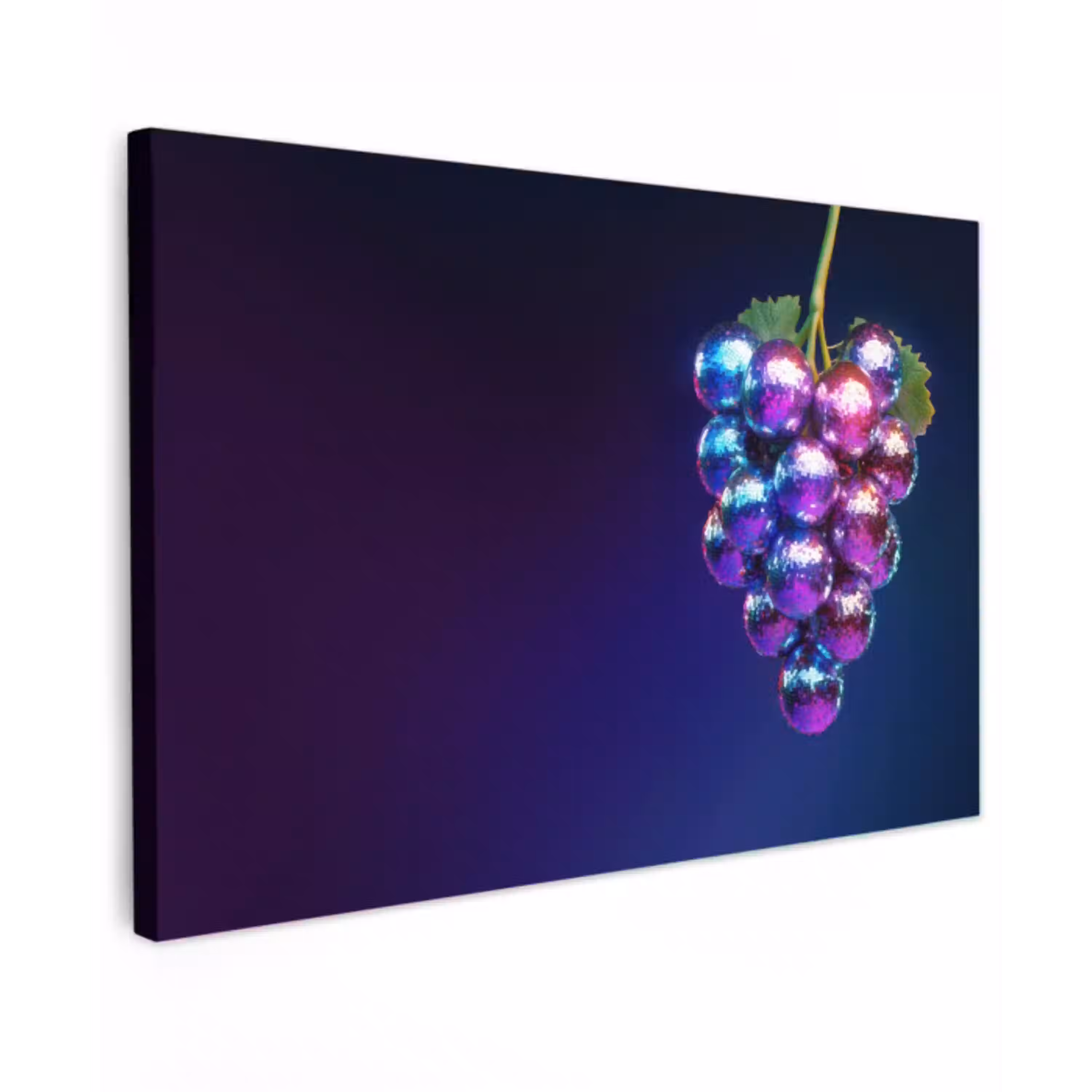 druif-3-2-gigapixel-standard-v2-6x Tuinposter op houten frame 2 cm dik klein -3d