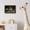 Stilleven met kazen - Schilderij van Floris Claesz. van Dijck fotolijst zwart zonder passe partout klein -usfeer4_kinderkamer