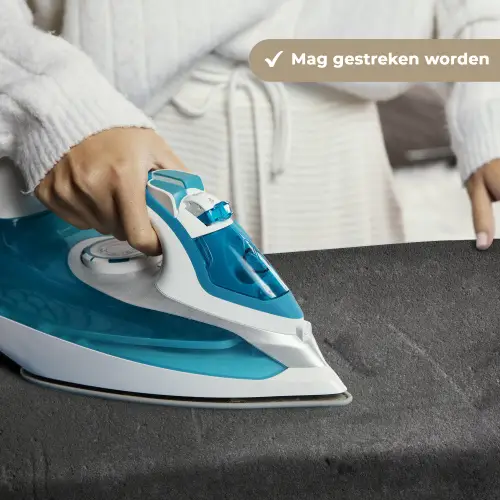 Beton - Grijs - Lijn - Vormen Wandkleed katoen klein -sfeer9