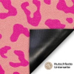 Panterprint - Roze - Dierenprint - Minimalistisch Deurmat klein -antislip_DE