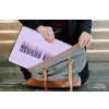 Mucho amor - Paars - Gelaagde letters laptophoes neopreen klein -tas