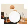 Zon - Heuvels - Boom - Abstract Placemat vinyl groot -zzsfeer2_Kitchenyeah-website