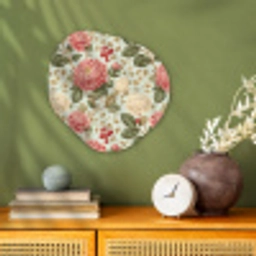 Klassiek - Botanisch - Veelkleurig Wandcirkel Organisch Forex 3mm klein 629 -sfeer2