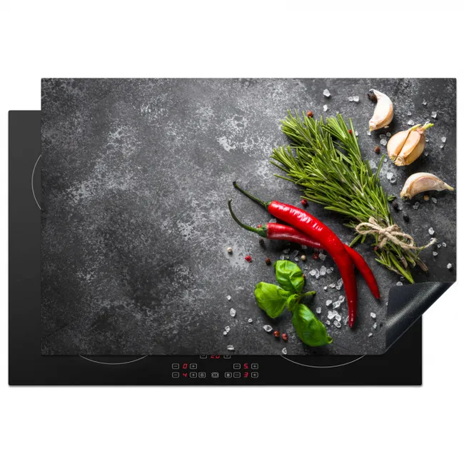 Contrast in Smaak en Textuur Inductie beschermer vinyl 3mm klein -3d