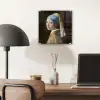 Meisje met de parel - Schilderij - Oude meesters - Vermeer plexiglas 5mm klein -sfeer6