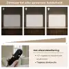 Schubben - Wit - Elegant Light Box met batterij (Wandlamp) middel 907 -USP_dimbaarNL