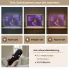 Paars - Viool - Diepte Light Box met batterij (Wandlamp) middel -USP_lichtkleurNL