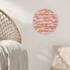 Vloeiend - Olie - Verf - Kleur Wandcirkel kunststof plaat 5mm dik klein 188 -sfeer5