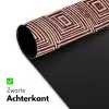 Geometrisch - Patroon - Rood Muismat XXL klein 681 -sfeer2