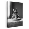 Konijn - Bunny - Zonnebril - Tafelkleed - Pasta - Schattig KitchenYeah - Keuken - Canvas klein -3d