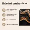 Rivieren van Hout en Hars Inductie beschermer vinyl 3mm middel -sfeer2
