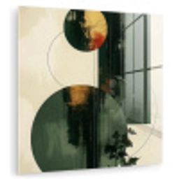 Kunst - Cirkels - Modern - Abstract plexiglas 5mm klein -zzzproduct_nieuw