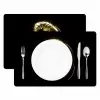 Garnalen - Zwart - Goud - Dieren Placemat vinyl groot -zzsfeer2_Kitchenyeah-website