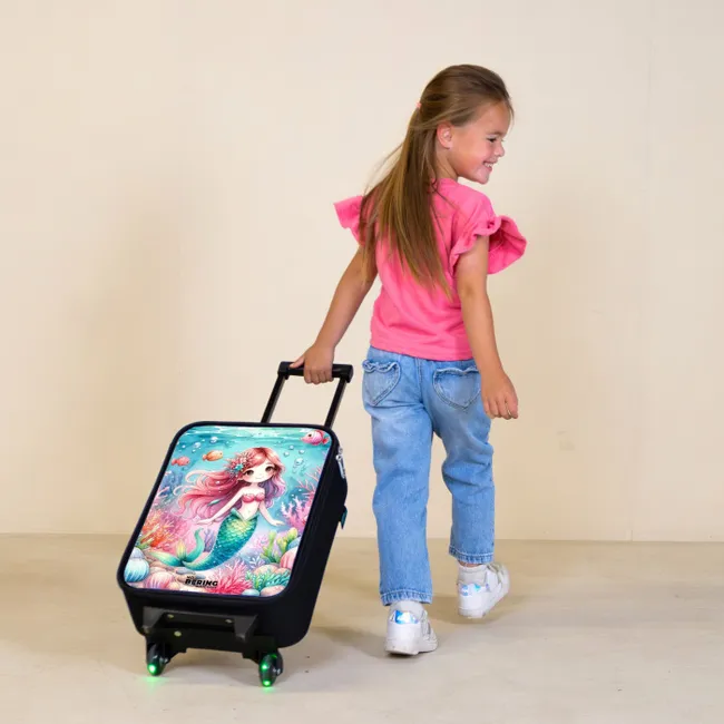 Kira kristalstaart Kinderkoffer - Zwart klein -sfeer1