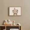 Beer - Boho - Indianentooi - Dieren Light Box met batterij (Wandlamp kind) middel -sfeer2_kind