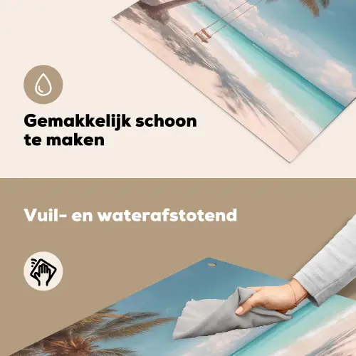 Palmboom - Schommel - Strand - Lucht Inductie beschemer met haakjes middel -ky-schoon-nl