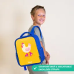 Kip - Rolschaatsen - Geel Kinderrugzak - Blauw middel -sfeer3_UK