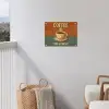 Koffie - Kop - Vintage - Quote tuinposter los doek klein -sfeer8