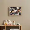 Kat - Dieren - Poes - Patroon - Jongen - Meisje Light Box met batterij (Wandlamp kind) middel -sfeer2_kind