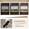Vuurtoren - Duinlandschap - Zee Light Box met batterij (Wandlamp) middel -USP_dimbaarNL