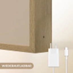 Beer - Witte bloemen - Knus Light Box met batterij (Wandlamp kind) middel -USP_websiteoplaadbaarDE