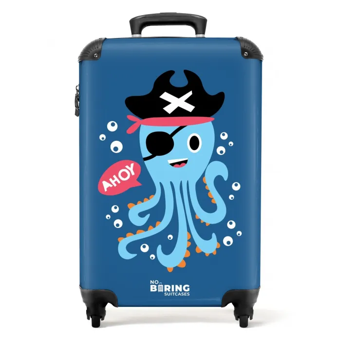 Piratenoctopus NBS - Handbagage koffer - Unisex middel -productfoto_recht