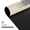 Specht - Bloemen - Paars Muismat XXL klein -sfeer2