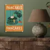 Pannenkoeken - Siroop - Illustratie - Oranje plexiglas 5mm klein -sfeer3