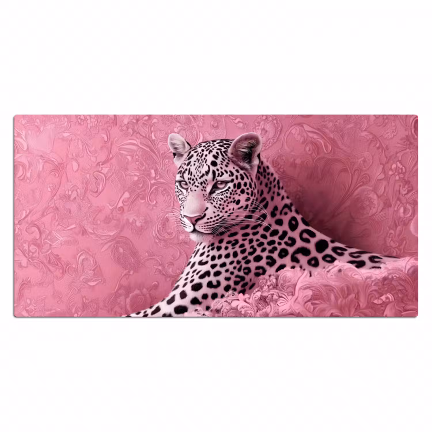 Schreibtischunterlage - Panther - Deluxe - Rosa