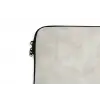 Crèmebeige - Marmer - Aders laptophoes neopreen klein 279 -detail