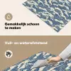 Golven - Klassiek - Blauw Inductie beschemer met haakjes klein 777 -ky-schoon-nl