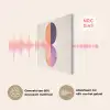 Abstract - Cirkels - Paars PET vilt klein -USP_NL