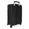 Dalmatiërpatroon op zachtroze NBS - Handbagage koffer - Kinderen Unisex middel -achterkant