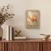 Close up - Oranje - Iris Light Box met kabel (Tafellamp) klein -sfeer2